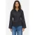 VILA getailleerde blouse met ceintuur – zwart