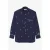 Lacoste gestreepte blouse donkerblauw
