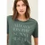 Cecil Dames Shirt met tekst artwork in Groen