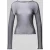 Tom Tailor Denim Slim fit shirt met lange mouwen van semi-transparante mesh