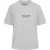 Blank Essentials Dames-T-shirt met logo uit de Essentials-collectie in boyfriend-stijl (Gebroken wit)