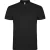 Roly Heren Ster Poloshirt (Zwart)