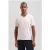 Dstrezzed Basic V-neck Tee Slub Jersey Pearl