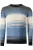 Marvelis Casual Trui ronde hals marine, Gestreept