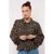FLURESK blouse met panterprint bruin