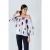 Top met off-the-shoulder print