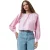 French Connection Dames/Dames Cambria Keyhole Ballonmouw Blouse (Bubblegum Roze)