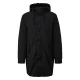 Parka met capuchon en quilted uitneembare voering QS
