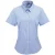 Premier Dames/Dames Gingham overhemd met korte mouwen (Lichtblauw/Wit)