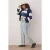 Trendyol Curve Dames Blauw Effen Recht Hoge taille Grote maten Jeans