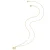 Glanzstücke München Ketting  goud / transparant