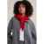 WE Fashion triangle scarf rood