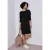 Street One Dames Jurk in effen kleur in Zwart