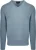 Steppin’ Out Pullover V-hals Merinowol Sky Blue