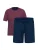 Ammann Pyjama kort ‘Night & Home Cotton’  gemengde kleuren