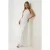 Gestructureerde Halter Maxi Jurk