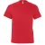 SOLS Herenoverwinning V Hals Korte Mouw T-Shirt (Rood)