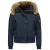 Gentile Bellini Korte winterjas met bontkraag