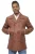 Heren rundleer Peacoat-Krakau