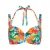 marlies dekkers voorgevormde beugel bikinitop Paradisa turquoise/oranje/groen