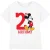 Disney Kinderen/kinderen mickey mouse 2e verjaardag t-shirt