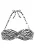 VENICE BEACH Bikinitop  zwart / wit