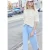 Street One Studio Dames Shirt met ronde hals en hartjesprint in Wit
