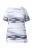 Ulla Popken Shirt  zwart / wit gemêleerd