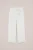 WE Fashion – Meisjes straight fit broek met strikdetail – High waist – Gebroken wit –