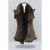 Korte damesbodywarmer van Toscana-schapenvacht-Denver