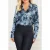GUESS Marciano By  Melissa Printed Shirt Floral Ink Button-do