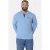 Jan Vanderstorm oversized longsleeve Plus Size met print – blauw
