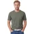 t-shirt Casa Moda groen wijde fit katoen borstzak