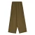 The New Society wide leg regular waist broek met linnen