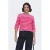 ONLY gestreepte vest roze gebreid