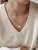 Hey Happiness Ketting ‘Herz Duo’  rose-goud