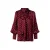 Mart Visser X Caroline Tensen blouse met stippen – donkerrood