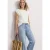 Street One Dames Shirt met overhangende schouders en rimpels in Wit