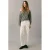 MANGO TEEN straight leg jeans wit