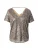 VERO MODA Shirt ‘VMHANYA’  donkerbeige / zwart