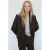 Mango regular fit geruite blazer – bruin