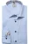 Marvelis Overhemd blauw, Effen