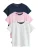 Superdry & Co Functioneel shirt  lichtbeige / marine / lila gemêleerd / rosa
