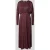 Jake*s Collection Maxi-jurk met druppelvormige hals