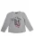 KOROSHI Shirt  grijs gemêleerd / braam / zwart