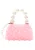 Mymo Handtas Dames roze wit