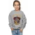 Harry Potter Meisjes Gryffindor Crest Sweatshirt (Sportgrijs)