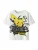 NAME IT Shirt ‘NKMNirel Pokemon’  geel / donkergrijs / zwart / wit