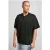 Urban Classics Oversized Henley Tee Black