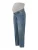 MAMALICIOUS Jeans ‘MLALBERTE’  blauw denim / lichtgrijs
